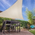 thumbnail image 3 of Sun Shade Sail, Triangle Awning, Water Resistant UV Block Breathable For Outdoor Garden, 3 of 4