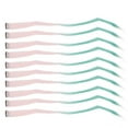 thumbnail image 2 of Colorful , Flexibility Highlights Clip Practical Accentuate Hair Accessory  For Splicing Hair Pink Gradient Grass Green, 2 of 8