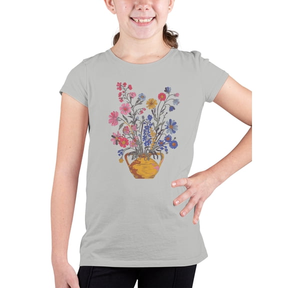 Floral Bouquet Vintage Art Youth's T-shirt