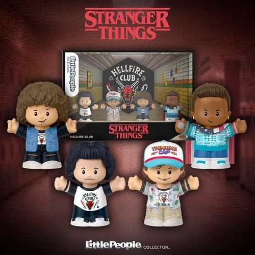 Funko Stranger Things Little People Collector Figure Set, Hellfire