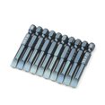 thumbnail image 3 of Graflsoa 10-Piece S2 Alloy Steel Slotted Screwdriver Bits Set, High Torque Magnetic Tips, 50mm Length, 1/4 Inch Drive, Durable and Impact-Resistant, 3 of 7