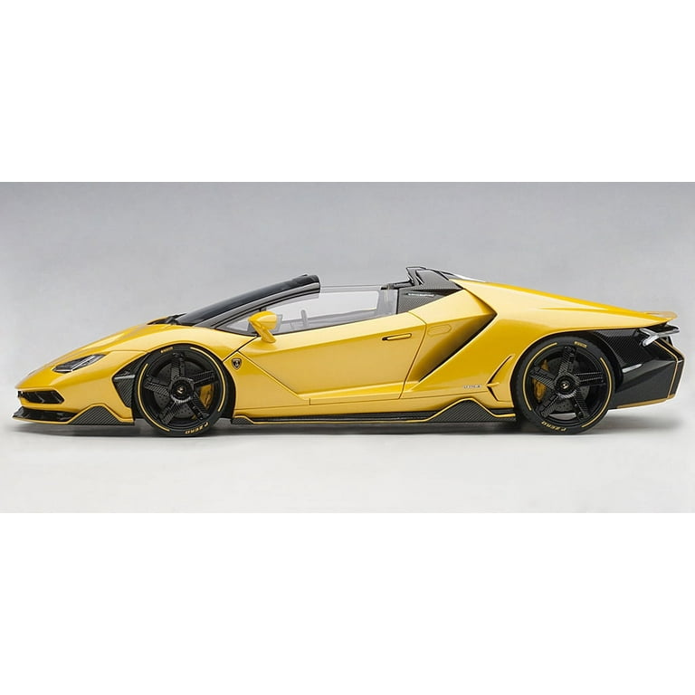 Lamborghini Centenario Roadster Giallo Inti / Pearl Yellow 1/18 Model Car  by Autoart