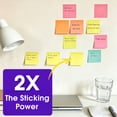 thumbnail image 3 of GARITIN Sticky Note Paper 16 Pack, 3" x 3" Sticky Notes, 800 Sheets Sticky Notes Pads, 50 Sheets per Pad, School Supplies and Oﬃce Products, Assorted Bright Colors, 3 of 5