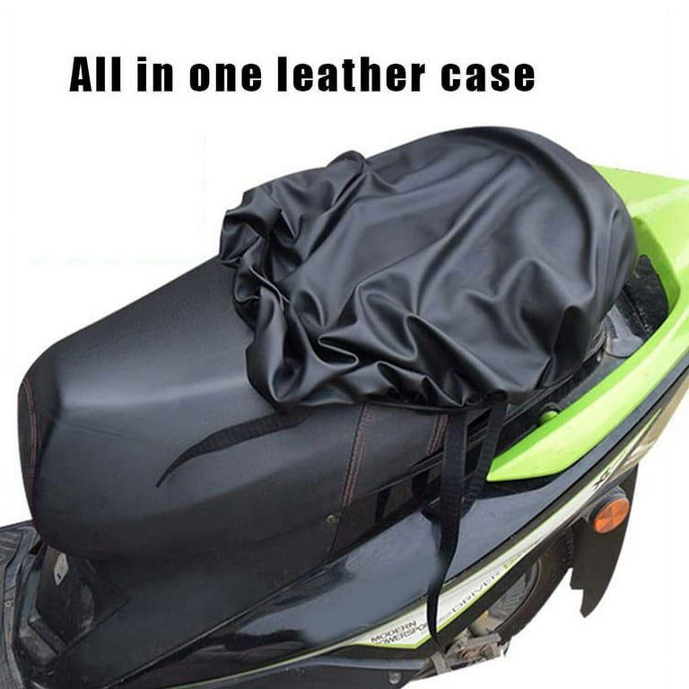 Metier Life Sun Reflective Motorcycle Seat Cover Waterproof and Light  Resistant Protection | Heat Resistant Shield for a Cooler Motorbike Seat 