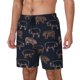 thumbnail image 1 of Balery Pig Farm Bañador para hombre, shorts de playa de secado rápido con entrepierna y forro de compresión-XX-Large, 1 of 6