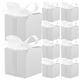 thumbnail image 5 of WORGEOUS 50 Uds. Cajas de almacenamiento de dulces cuadradas blancas, cajas de dulces de papel para bodas, recuerdos de fiesta, 5 of 7