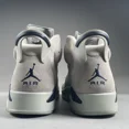 thumbnail image 5 of Ni - ke Ni - ke Id Air Jordan 6 Retro Georgetown Men’s Size 9 Gray Suede Basketball Sneaker, 5 of 5