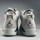 thumbnail image 5 of Ni - ke Ni - ke Id Air Jordan 6 Retro Georgetown Men’s Size 9 Gray Suede Basketball Sneaker, 5 of 5