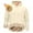 01 Beige, variant on Hoodies for Men Heavyweight Fuzzy Fleece Lined Warm Hooded Sweatshirts Winter Thicken Shaggy Solid Pullovers Tops