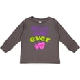 thumbnail image 3 of Inktastic Best Lil Sister Ever Girls Long Sleeve Toddler T-Shirt, 3 of 5