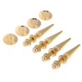 thumbnail image 3 of Juego de 4 M8 de piso Subwoofer Soporte Spikes Pies Almohadillas a prueba de golpes Oro Sunnimix Picos de altavoz de cobre, 3 of 6
