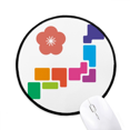 thumbnail image 1 of Cherry Blossom Tokyo City Achievement Culture Mouse Pad Desktop Office Round Mat for Computer, 1 of 2
