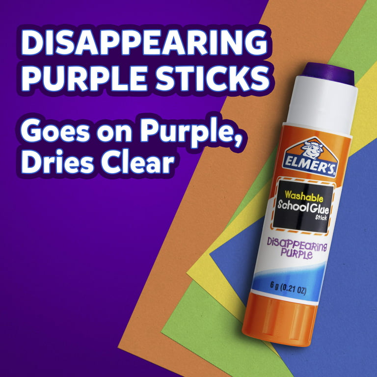 Elmer's Adhesive Spray Disappearing Purple Dries Clear Ultra