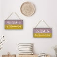 thumbnail image 6 of No Walk-Ins By Appointment Only Wooden Sign Home Crafts 12X6Inch Door Hanging Plaques, 6 of 6
