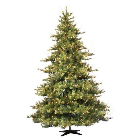 Vickerman 10' Mixed Country Pine Artificial Christmas Tree, Unlit