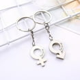 thumbnail image 2 of Valentines Day Gift for Him Her Husband Wife Couple Keychains Couple Gift for Boyfriend Girlfriend 2PCS Matching Keychain Set, 2 of 5