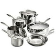 thumbnail image 2 of Tramontina Stainless Steel 12pc Cookware Set, 2 of 2