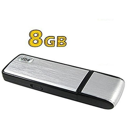 Ugetde 8GB USB Spy Voice Recorder Digital Audio Voice Recorder Best Voice Recorder Sound Recorder_Portable Recording Device