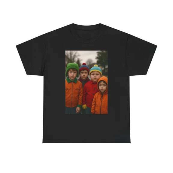 Funny TV Cartoon South Park Realistic Parody Humor Design Unisex T-Shirt up to size 5XL