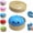 Blue, variant on Dumpling Squishies, Glitter Dumpling Mystery Box, Colorful Dumplings Stress Balls Fidget Sensory Toy, Stocking Stuffers with Food Steamer Stretchy Desk Toys