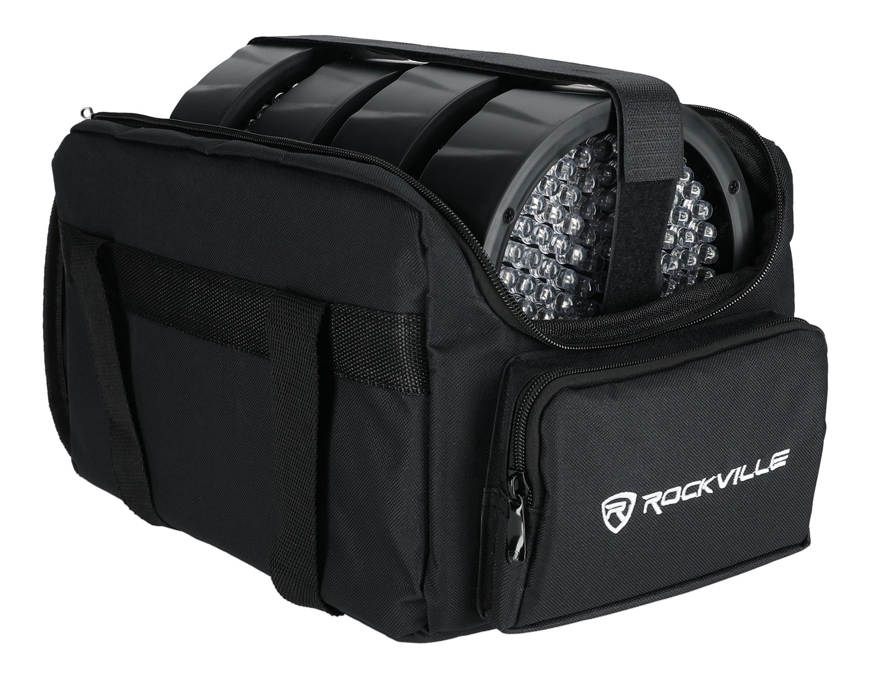 2 Chauvet DJ Mini Kinta ILS RGBW LED Party/Stage Effect Lights D-Fi USB/DMX+Bags