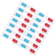 thumbnail image 2 of 100Pcs 3D Cardboard Glasses Universal Anaglyph Paper 3D Movies Glasses, 2 of 2