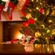 thumbnail image 5 of Adornos navideños, adornos para árboles de Navidad, mini borde para árbol de Navidad, paquete de decoraciones de escritorio para árbol de Navidad, juego de simulación, agujas, conos, adornos de mesa, 5 of 6