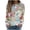 Multicolor, variant on successthop Oversized Sweatshirts for Women Plus Size Crewneck Long Sleeve Sweaters Pullover Tops Plain Athleisure L
