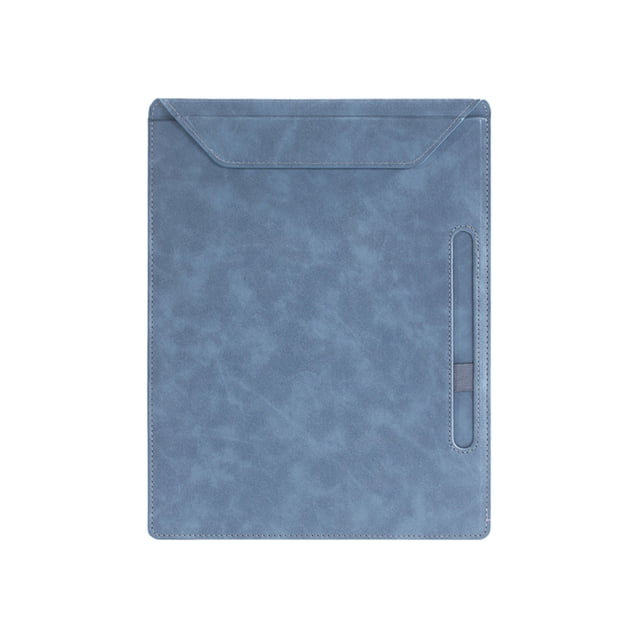 A4 Leather Writing Pad & Clipboard - Portable Office Organizer with Metal Clips, Lightweight Design for Home and Professional Use