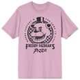 thumbnail image 4 of Five Nights At Freddy's Freddy Fazbear's Pizza Fantasy & Fun Men's Cradle Pink Crew Neck Short Sleeve T-shirt-XL, 4 of 5
