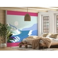 thumbnail image 3 of Abstract Non-pasted Wallpaper Wall Mural - Modern Sea & Mountains, 3 of 7