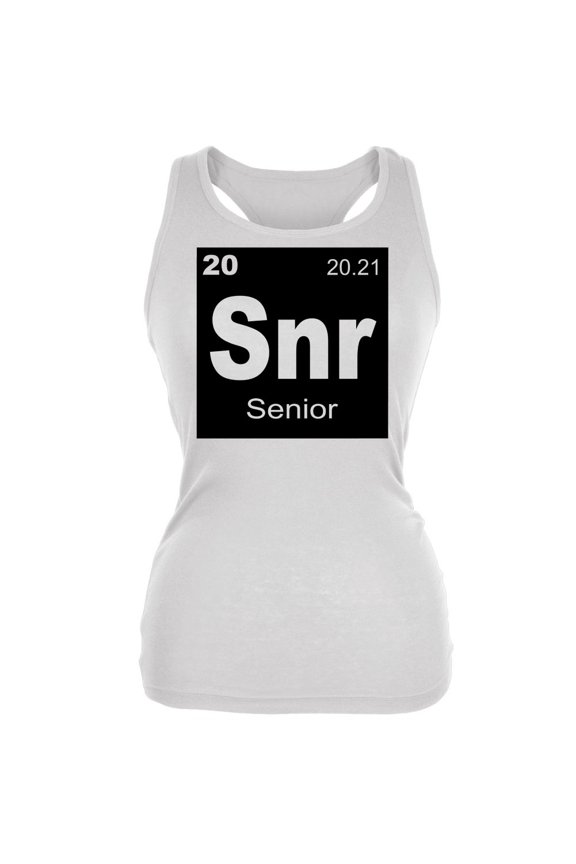 Senior Periodic Table 2021 Graduation Juniors Soft Tank Top