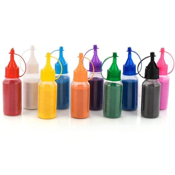 Rangoli Color Powder Bottle | Rangoli Colour Powder Rang for Diwali, Navratri, Pongal Pooja Mandir | Colour Powder Set (Pack of 1, Rangoli 800gm)