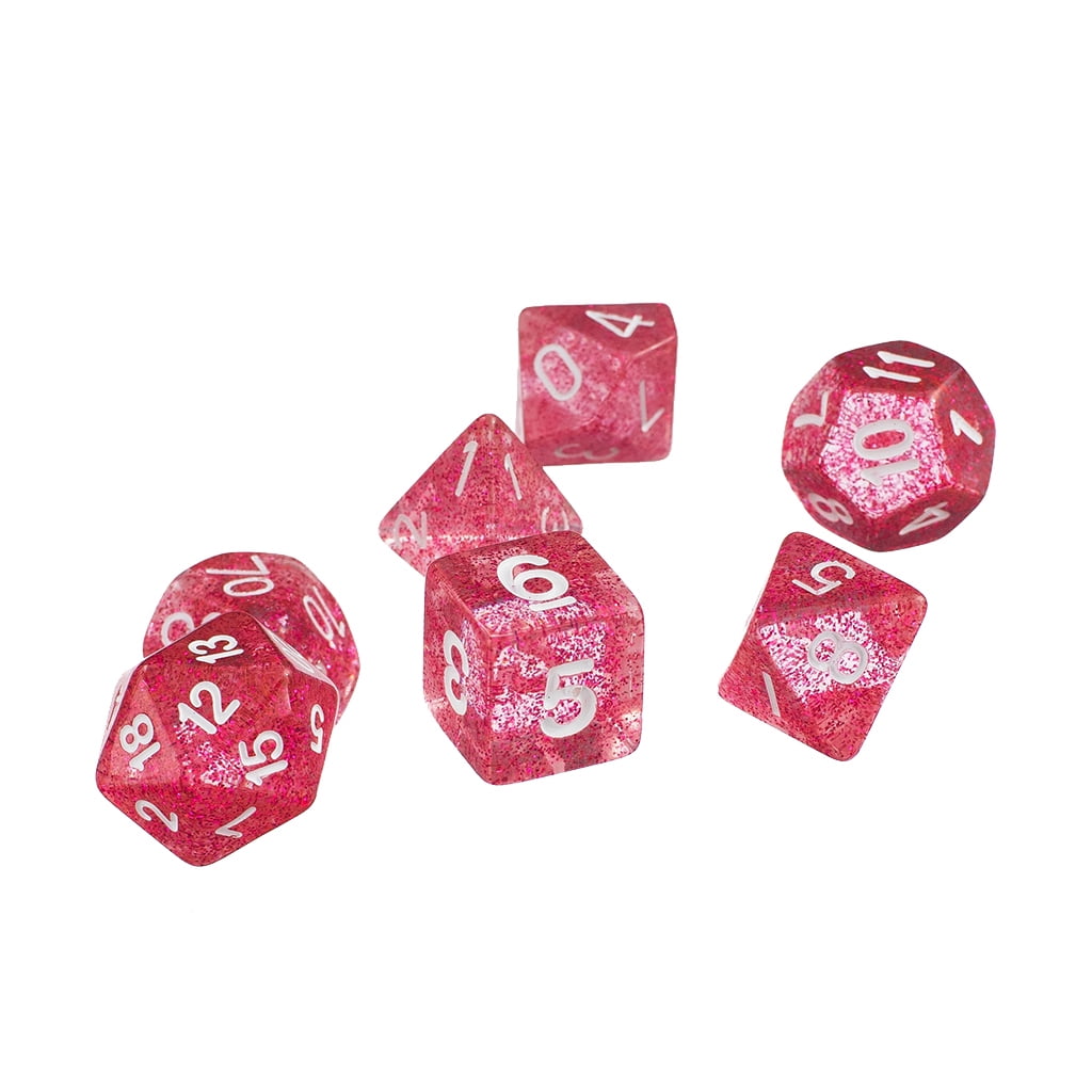 10pcs/Set Games Multi Sides Dice D10 Gaming Dices Game Playing 5 Color YK 