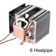 thumbnail image 1 of Enfriador de CPU Spptty con 6 Heatpipes de Contacto Directo silencioso 800-2200 revoluciones por minuto, 1 of 9