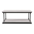 thumbnail image 2 of Drewden 1-Shelf Wood Rectangle Coffee Table, Antique White, 2 of 6