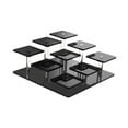 thumbnail image 2 of colcolo Acrylic Display Stand Cupcake Stand for Toys Badges Decoration and Organizer Black, 2 of 7