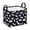 01_CanvasTote_Foldable_Blk_14x10x8in, variant on Halloween Storage Basket Large Foldable Canvas Organizer 14x10x8in with Handle for Home Closet Toy Storage Decor by OVFUIZ