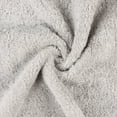 thumbnail image 3 of Superior 8-Piece Ultra-Soft Bamboo Bath Towel Set for Bathroom, Spa, and Gym, Chrome, 3 of 10