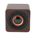 thumbnail image 4 of Haut-parleur, Haut-Parleur Rétro en Bois pour PC de Bureau Ordinateur Portable, Haut-Parleur Portable Multifonction pour Voyage en Plein Air, 4 of 8