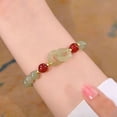 thumbnail image 1 of Pulsera de eslabones de anillo para mujer, diseño de nicho, pulsera con hebilla segura, regalo de cumpleaños para novia, 1 of 6