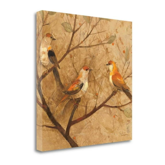 25" x 25" Checking In By Albena Hristova - Print on Canvas Fabric Multi-Color