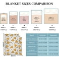thumbnail image 3 of Cute Cartoon Pizza Blanket Funny Food Lightweight Throw Blanket for Women Men Soft Cozy Fleece Bed Couch Living Room Blanket for Kids Girls Boys\u2014All Season X-Small 40x30In ( Toddler ) PET, 3 of 6