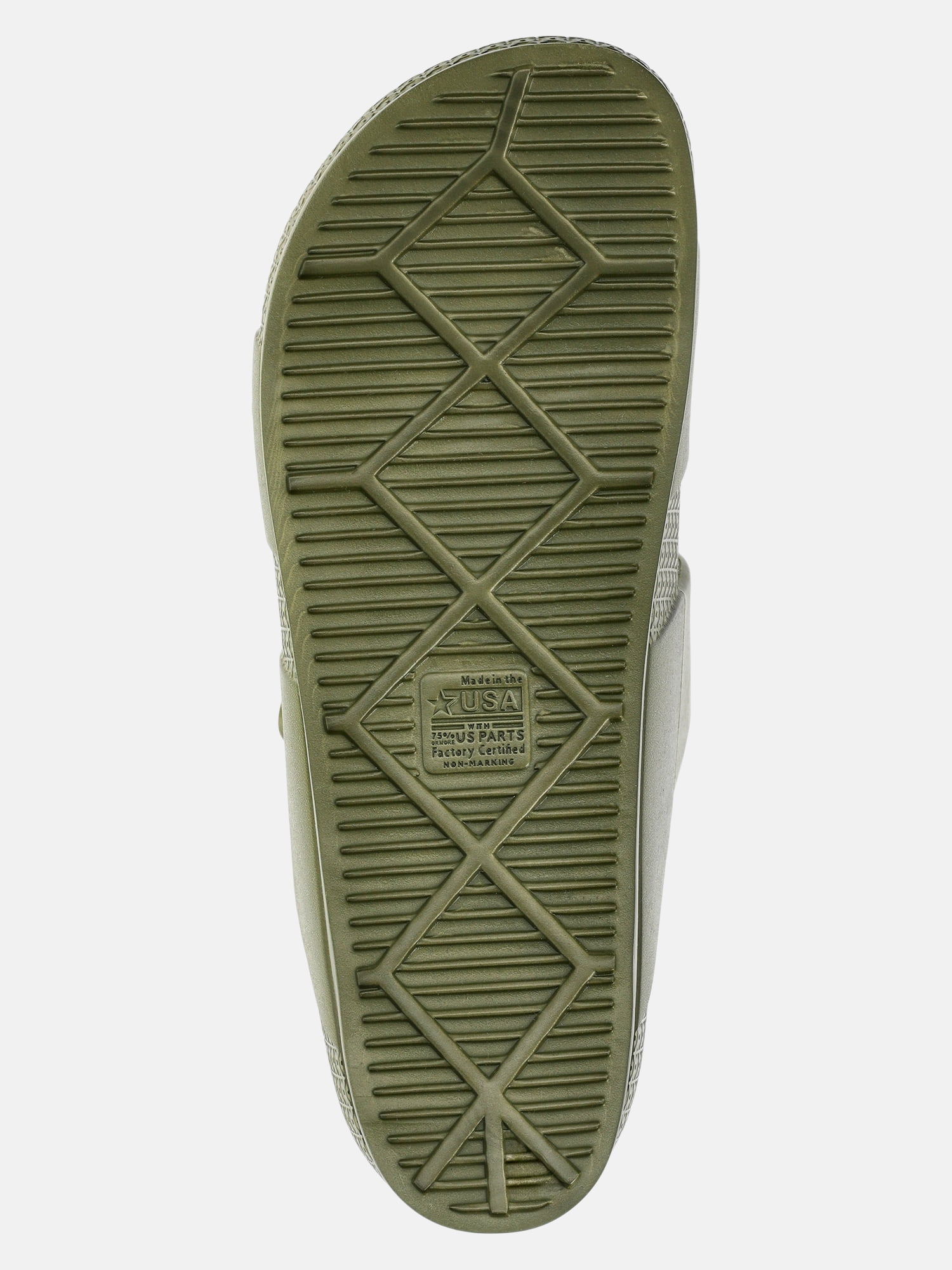 George Men's Two Buckle Slide Sandals