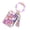 F, variant on B Leather Wallet Keychain Practical Daily Essential Merges Style And Function With Ample Card Storage And Durable Key Ring