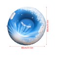 thumbnail image 3 of MVRLSH Clearance! Children's Snow Tube Colors | Design Comfortable Ride Easy Inflation Heavy Duty Construction Winter Fun Lightweight Portability Exciting Snow Tubes For Kid, 3 of 6