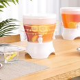 thumbnail image 4 of Drink Dispenser,beverage Dispenser With 3 Spouts Drinks Dispenser Container For Home Office Bars Party, 4 of 5