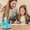 Blue-BU, variant on Rotating Pen Holder, Desk Organizer Caddy, 360 Degree Pencil Cup for Office Desk Accessories, 3 Compartments