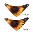 thumbnail image 3 of Sikiie Sunflower Floral Butterfly Dog Bandanas-Dog Scarf Bib Kerchief Breed for Dogs and Small for Pets Gift-Medium, 3 of 5