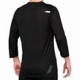 thumbnail image 2 of 100 Percent 40018-00001 Airmatic 3 by 4 Sleeve Jersey, Black - Medium, 2 of 2